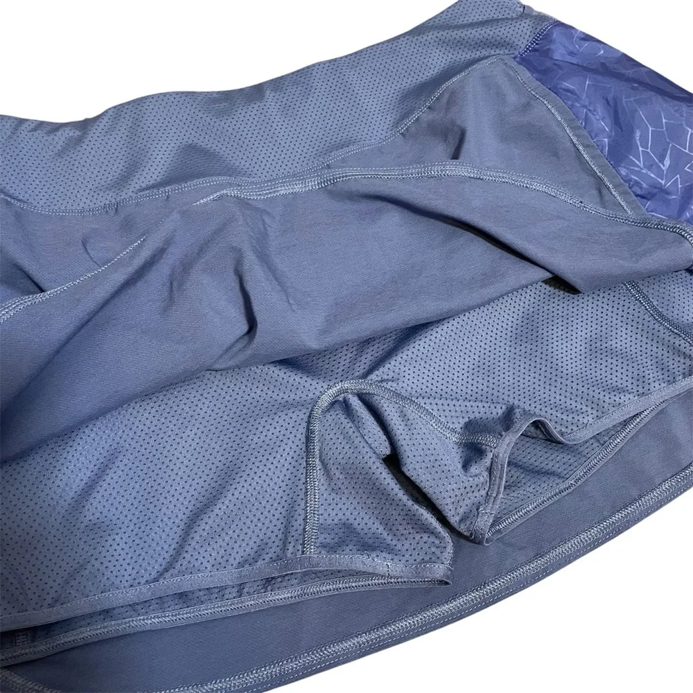 The North Face Skort Blue with mesh shorts size large athletic running tennis